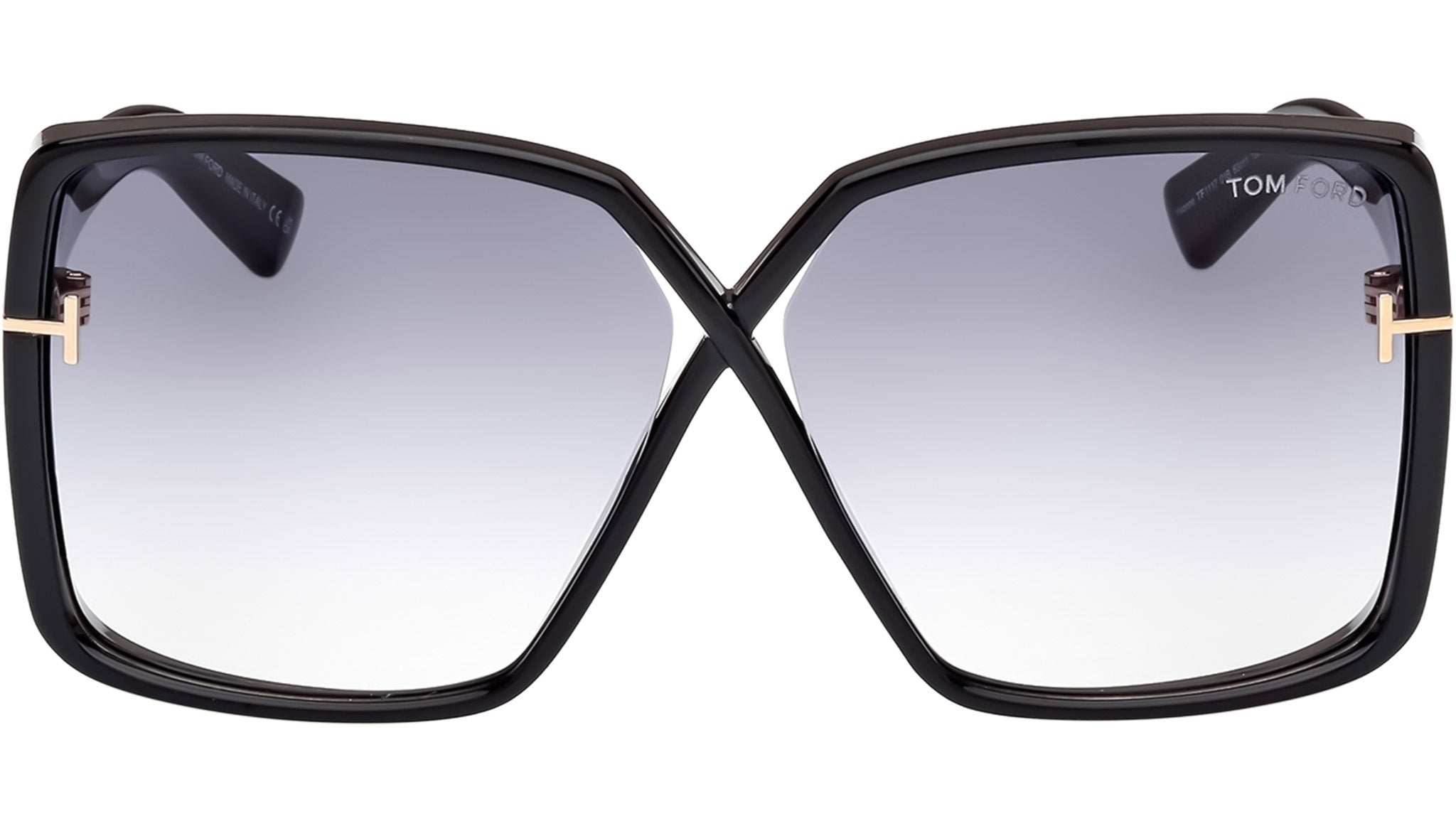 Tom Ford YVONNE (FT1117-01B) 63 | Kadın Siyah Güneş Gözlüğü